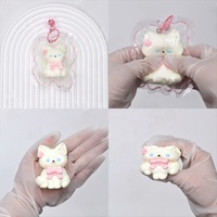 Jouet Squishy en Silicone Alimentaire Ultra Doux au Toucher, Nouveau Design Animal Mignon, Petites Bords Cousus, Rebond Lent, Anti-Stress