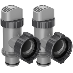 Soupape à piston en plastique SHAPON de remplacement pour <span class=keywords><strong>pompe</strong></span> de filtration de <span class=keywords><strong>piscine</strong></span> <span class=keywords><strong>hors</strong></span> <span class=keywords><strong>sol</strong></span> <span class=keywords><strong>Intex</strong></span> (lot de 2) - Product Image 1