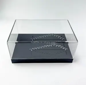 MY Customized Acrylic Shoe Box Acrylic Sneaker Display Holder Luxury Special Base for Shoes Toy Collection Boxes
