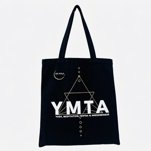 Bolsa de Mano de Lona de Algodón Resistente de Doble Cara, Diseño de Dibujos Animados Personalizado, Bolsas de Compras Reutilizables y Plegables para Supermercado - Product Image 1