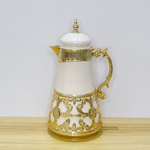 Termo de 1L con Aislamiento, Diseño Real Dorado, Decoración Ramadán Mubarak, Termo Premium para Café Árabe y Servicio Iftar - Product Image 3