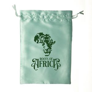 Bolsas de Regalo Personalizadas de Satén y Seda para Pelucas, Bolsa de Almacenamiento con Cordón para Viajes, Embalaje Textil para Accesorios para el Cabello - Product Image 5