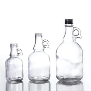 ONO – Mini bouteilles en verre transparent avec poignée pour sirop d'érable, 50ml, 100ml, 250ml, <span class=keywords><strong>prix</strong></span> d'usine - Product Image 1