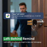 Nouvelle étiquette intelligente trouver mon appareil GPS Tracker Mini localisateur d'animaux Finder clé portefeuille carte sac Anti perte Air Tag dispositif