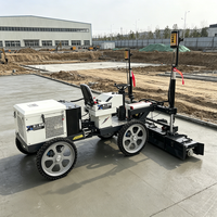 Machine à laser pour le nivellement du béton à haute efficacité, moteur 23HP pour la construction de béton sur de grandes surfaces