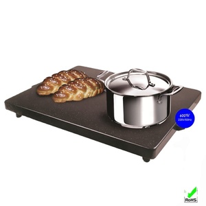 Plaque chauffante électrique casher portable et réglable pour le Shabbat, avec surface de cuisson solide à serpentin, grande taille, à température contrôlée pour aliments - Product Image 4