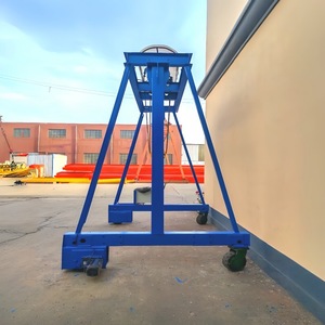 Grue mobile à <span class=keywords><strong>portique</strong></span> de 10 tonnes pour charges lourdes, à double poutre, pour intérieur/extérieur, chargement/déchargement, 10 m – Fournisseur Fabricant - Product Image 2