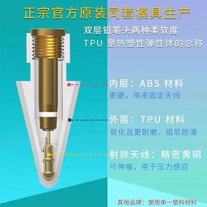 2B/hb pour <span class=keywords><strong>Apple</strong></span> <span class=keywords><strong>Pencil</strong></span> Première et <span class=keywords><strong>deuxième</strong></span> <span class=keywords><strong>génération</strong></span> pour IPad Needle Mute Original Replacement - Product Image 3