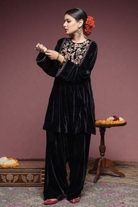 . Hermosa.-Kurta con Salwar. Para vestido de fiesta-ropa-vestido con elegante de trabajo para/fiesta/boda = 2021 - Product Image 2