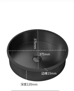 Nuevo diseño de estilo de lujo de baño de acero inoxidable 304 <span class=keywords><strong>bajo</strong></span> el <span class=keywords><strong>lavabo</strong></span> del mostrador - Product Image 6