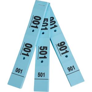 Boletos para Vestuario Numerados del 1 al 1000 - 3 Perforaciones Desmontables para Colgar en Perchas - Product Image 6