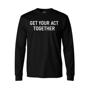 T-shirt à manches longues unisexe à col rond pour adultes, idéal pour les réunions de famille et les fêtes - Product Image 3