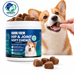 Compléments Masticables Doux pour le Soutien Articulaire et la Santé Canine : Mobilité et Flexibilité, Chondroïtine, MSM, Formule Personnalisée, Marque Privée, OEM, ODM - Product Image 1