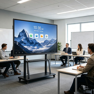 Pizarra Interactiva 4K con Pantalla Táctil, Pizarra Inteligente para Enseñanza en el Aula y Reuniones Empresariales - Product Image 1