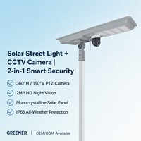 Lampadaire solaire avec caméra 4G WiFi 4MP, surveillance solaire extérieure 800W, CCTV sans fil IP65 LED pour route