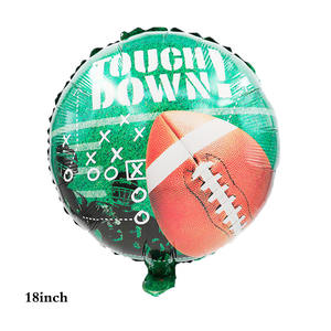 Ballons en feuille de <span class=keywords><strong>rugby</strong></span> Celetex en gros, 20 pouces, 22 pouces, impression personnalisée double face, ballons sportifs pour décorations de fête <span class=keywords><strong>à</strong></span> l'hélium - Product Image 6
