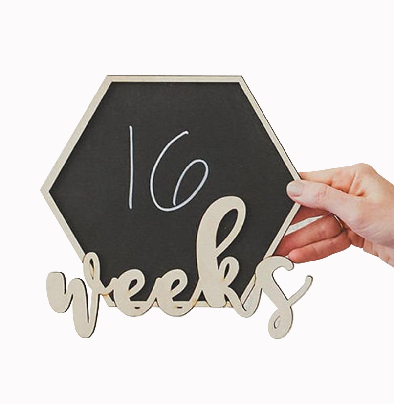 Горячая Распродажа новорожденный беременность объявление ребенок фото реквизит деревянная доска