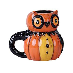 Nuit noire en céramique de peinture à la main tasse - Product Image 2