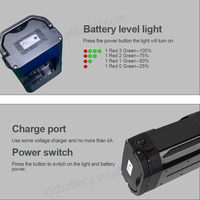 Batterie 36V 14Ah 504Wh Stricke Lipo Lomo Pico SFM Bikes Smart Micro Edition Umbausatz Folkvanlig TAGA FAMILY Tricycles électriques