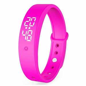 Montre bracelet connectée sport avec écran IPS tactile, alarme vibrante Android, moniteur de température <span class=keywords><strong>automatique</strong></span> et podomètre 3D - Product Image 3