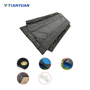 Bâche de camion à benne basculante en vinyle 8' x 16' 18oz avec rabats latéraux - Product Image 3