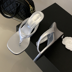 Escarpins Femme, Sandales Tongs, Chaussures à Talons Bas Compensés pour Femme, Chaussures de Mode - Product Image 2