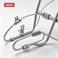 Máquina de Doblado y Corte de Alambre, Máquina de Enderezamiento, Corte y Doblado de Alambre Multieje, Línea de Formación de Alambre Automática CNC de 3-10 mm