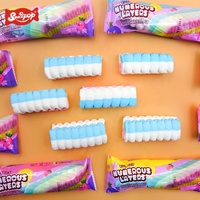Barry Hot Selling Colorful Sweet Fruity Flavored Layered Marshmallow Candy