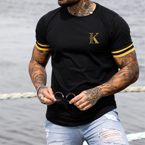เสื้อยืดสำหรับผู้ชายเสื้อยืดพิมพ์ลายมงกุฎ <span class=keywords><strong>K</strong></span> พิมพ์ลายออกแบบได้เอง - Product Image 3