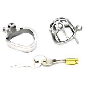 Jaula de Castidad Metálica FRRK con Catéter Uretral, Anillos para Pene, Juguetes Sexuales BDSM, Productos Eróticos para Hombres - Product Image 4