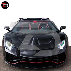 <span class=keywords><strong>Prix</strong></span> d'usine Capot moteur en fibre de carbone style 1016 pour Aventador SVJ LP700 LP720 LP740 LP750 SVJ - Product Image 2