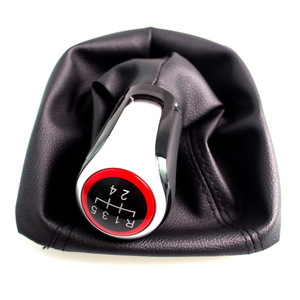 QSF Cross-border para <span class=keywords><strong>Skoda</strong></span> <span class=keywords><strong>Octavia</strong></span> 2 A5 A6 Transmisión Manual 5-6 Velocidades, Pomo de Palanca de Cambios con Cubierta Antipolvo, Accesorios - Product Image 3