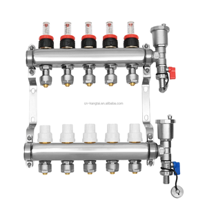 <span class=keywords><strong>Dalle</strong></span> de plancher de collecteur d'eau hydronique d'acier inoxydable chauffant le port 2-12 pour le plancher de <span class=keywords><strong>chauffage</strong></span> de l'eau - Product Image 3