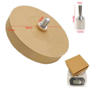 Pneumatic Glue Remover Disc 4 Inch 11mm Inner Diameter Aluminum Sanding Wheel For Residual Adhesive Removal - Product Image 3