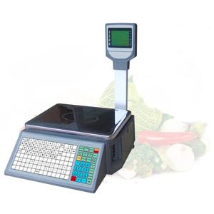 Báscula Comercial WEIGHI ACS-BC con Pantalla LCD, Impresión de Etiquetas de Código de Barras, ABS, OEM/ODM - Product Image 4