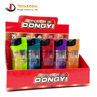 Dongyi 2025 OEM Vente en Gros Métal Luxe Vintage Briquets Électriques Personnalisés pour Cigare, Gaz, Cigarettes Jetables