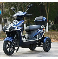 Vente chaude 1000W Tricycle électrique 60V/72V longue durée de vie de la batterie fonction antidérapante pratique combat facilement les pentes de 45 degrés Ebike