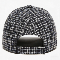 Cómoda Gorra de Béisbol Unisex de Tweed Británico con Estampado Oxford a Cuadros, Leopardo y Frutas, Estilo Pintor, Deportiva, con Textura Dobby, Pequeña, Fragrant Wind Four