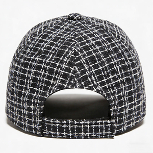 Cómoda Gorra de Béisbol de Tweed Británico a Cuadros Unisex, Sombrero de Pintor con Estilo Fresco y Delicado, Deportivo, para Primavera, Verano, Otoño e Invierno - Product Image 4