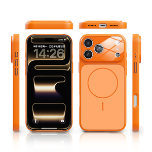 เคสโทรศัพท์แม่เหล็ก AG สีใหม่สำหรับ iPhone 18 Pro Max พร้อมตัวป้องกันกล้องอะคริลิก ป้องกันแรงกระแทก สำหรับ iPhone 18 Pro 17 16 - Product Image 4