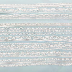Encaje Elástico de 1.5 cm y 3.5 cm, Accesorios de Ropa para Mujer y Niños, Encaje Blanco para Prendas - Product Image 3