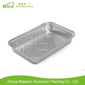 Molde para pasteles de papel de aluminio duradero de 13 ''x 9'' x 2'' - Product Image 2