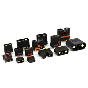 Connettore Batteria Anti-Scintilla per Carichi Pesanti QS8-S QS8 QS8S, Spina Maschio/Femmina in Ottone Placcato Oro ad Alta Corrente 2P per Auto RC e Droni - Product Image 1