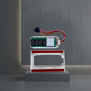 Tek Renk Karartma Özellikli, Zaman ve Sıcaklık Fonksiyonlu Dokunmatik Sensörlü Anahtar 12V 60W Işıklı Akıllı Ayna Kontrol Cihazı - Product Image 5