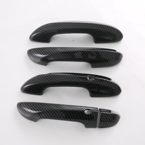 Garnitures <span class=keywords><strong>de</strong></span> couverture <span class=keywords><strong>de</strong></span> poignée <span class=keywords><strong>de</strong></span> porte d'accessoires extérieurs <span class=keywords><strong>de</strong></span> voiture <span class=keywords><strong>de</strong></span> carbone d'ABS pour MG4 <span class=keywords><strong>MULAN</strong></span> 2023 - Product Image 5