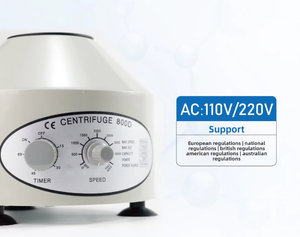 소형 800D 실험실 원심분리기 4000 RPM 1786xg 국경 간 데스크탑 전기 분리 장비 - Product Image 4