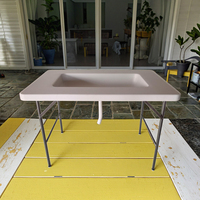 La plupart des choix de table pliante en plastique blanc de 4 pieds avec étagère de service