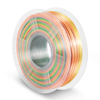 AORITA Nouveauté Filament Arc-en-ciel 1.75mm PLA 343m pour Imprimantes 3D FDM