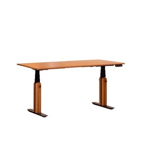 Chaochao Electric Height Adjustable <b>Desk</b> Solid Wood Dual Motor Automatic Office <b>Computer</b> <b>Desk</b> 1.3M 1.5M 1.8M - Product Image 4