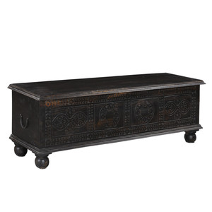 54 \ "HMS tavolino da caffè con ascensore in legno massello nero - Product Image 4